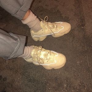 Yeezy Desert Rat Sneakers in Super Moon